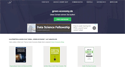 Desktop Screenshot of green-economy.de